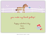 Boatman Geller Stationery - Horse Valentine's Day Cards